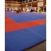 Красно-синий спортивный мат 1м*1м, толщина 2см