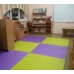 Фиолетовый коврик пазл 1м * 1м, толщина 1см
