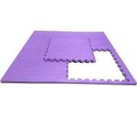 Фиолетовый спортивный мат 50*50*2см