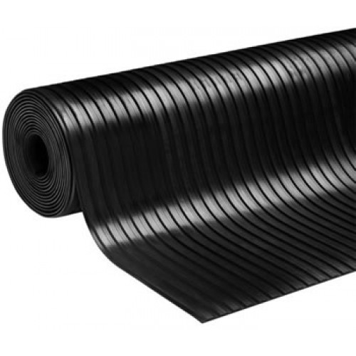 Резиновое рулонное покрытие 9006 Double Ribbed (10м*1,2м*3мм)